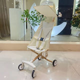 StrollEase 3 Lightweight Travel Stroller High Quality Baby Stroller Comfortable 1-8 Years Old Foldable Four Wheels Stroller Pram